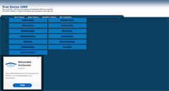 Desktop Screenshot of freegames1000.com